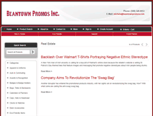 Tablet Screenshot of beantownpromos.com